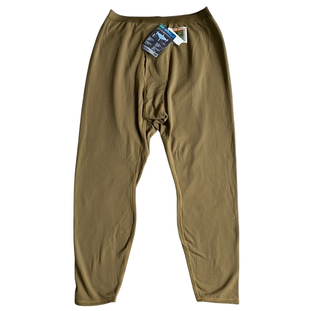 Polartec Power Dry Underwear Bottom Size L Olive Green Flame Resistant Midweight